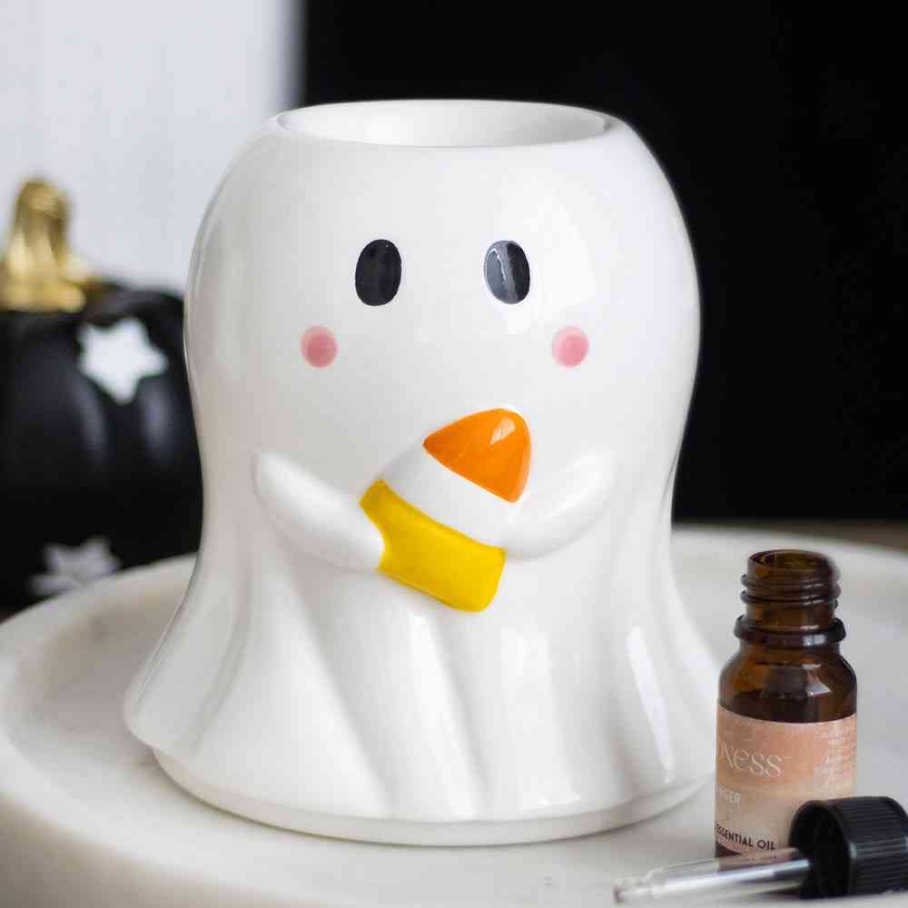 Something Different - Candy Corn Ghost and Wax Warmer Oliebrander - Multicolours